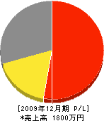 辻本建築 損益計算書 2009年12月期