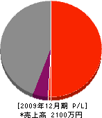片岡水道商会 損益計算書 2009年12月期