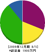 田中木工 貸借対照表 2009年12月期