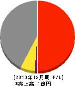 村井電設 損益計算書 2010年12月期