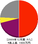 西嶋造園 損益計算書 2009年12月期 西嶋造園 損益計算書 2009年12月期