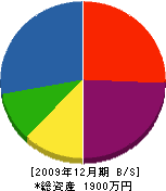 広川道路工業 貸借対照表 2009年12月期