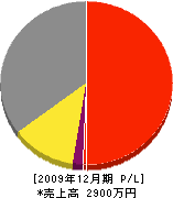 松本水道工業所 損益計算書 2009年12月期