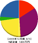 鈴木塗装 貸借対照表 2009年12月期