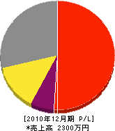 駒田建設 損益計算書 2010年12月期