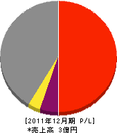 江山クリーン 損益計算書 2011年12月期
