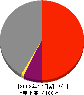 松井工務店 損益計算書 2009年12月期