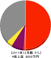 寒河江鉄工所 損益計算書 2011年12月期 寒河江鉄工所 損益計算書 2011年12月期