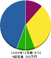 江良興建社 貸借対照表 2009年12月期