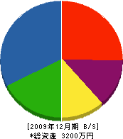 池田商店 貸借対照表 2009年12月期