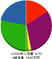 宮本建設 貸借対照表 2009年12月期