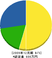 徳田工業 貸借対照表 2009年12月期