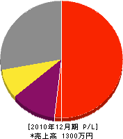 中川畳商店 損益計算書 2010年12月期