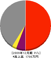 植竹建設 損益計算書 2009年12月期
