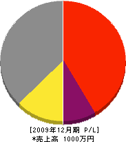 本田住研 損益計算書 2009年12月期