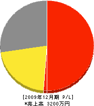 橋田林業土木 損益計算書 2009年12月期