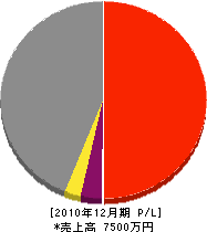 町田土木 損益計算書 2010年12月期