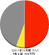 矢野電機商会 損益計算書 2011年12月期