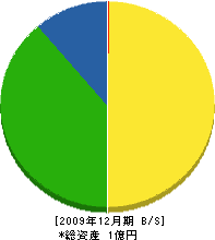 岡部鉄工所 貸借対照表 2009年12月期
