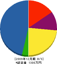 森田園芸 貸借対照表 2009年12月期