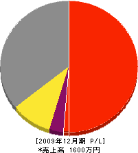ヤマオカ設備 損益計算書 2009年12月期