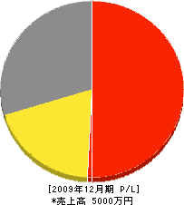 長崎冷熱 損益計算書 2009年12月期