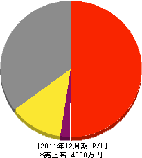 堀田さく井工業 損益計算書 2011年12月期