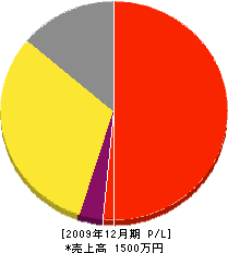 宮奥左官工業 損益計算書 2009年12月期