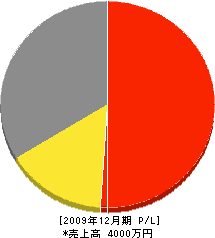 辻井建設 損益計算書 2009年12月期