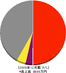 柴田建設 損益計算書 2009年12月期