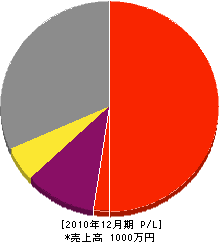 松本塗装店 損益計算書 2010年12月期 松本塗装店 損益計算書 2010年12月期
