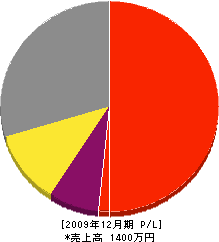安藤水工 損益計算書 2009年12月期