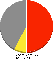 小川工業 損益計算書 2009年12月期