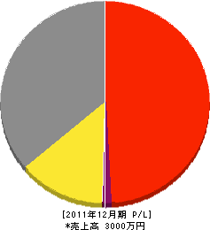 松井工務店 損益計算書 2011年12月期