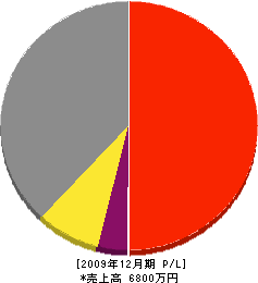 北信幸業 損益計算書 2009年12月期