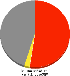 美咲樹総業 損益計算書 2009年12月期