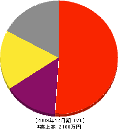 松和園 損益計算書 2009年12月期 松和園 損益計算書 2009年12月期