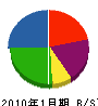 *建 貸借対照表 2010年1月期 *建 貸借対照表 2010年1月期