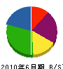 山村電業 貸借対照表 2010年6月期