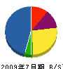 泰青建設 貸借対照表 2009年7月期