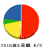 藤崎緑化 貸借対照表 2010年6月期