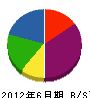 上田工業 貸借対照表 2012年6月期