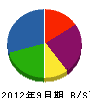東亜 貸借対照表 2012年9月期
