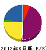 松尾鑿泉工業所 貸借対照表 2012年6月期