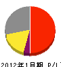 日本技建 損益計算書 2012年1月期