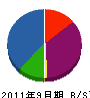 三洋興産 貸借対照表 2011年9月期