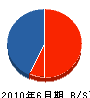 タケハラ 貸借対照表 2010年6月期