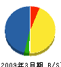 大栄電気 貸借対照表 2009年3月期