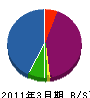 寺嶋開発 貸借対照表 2011年3月期