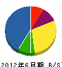 カツヤマ建設 貸借対照表 2012年6月期